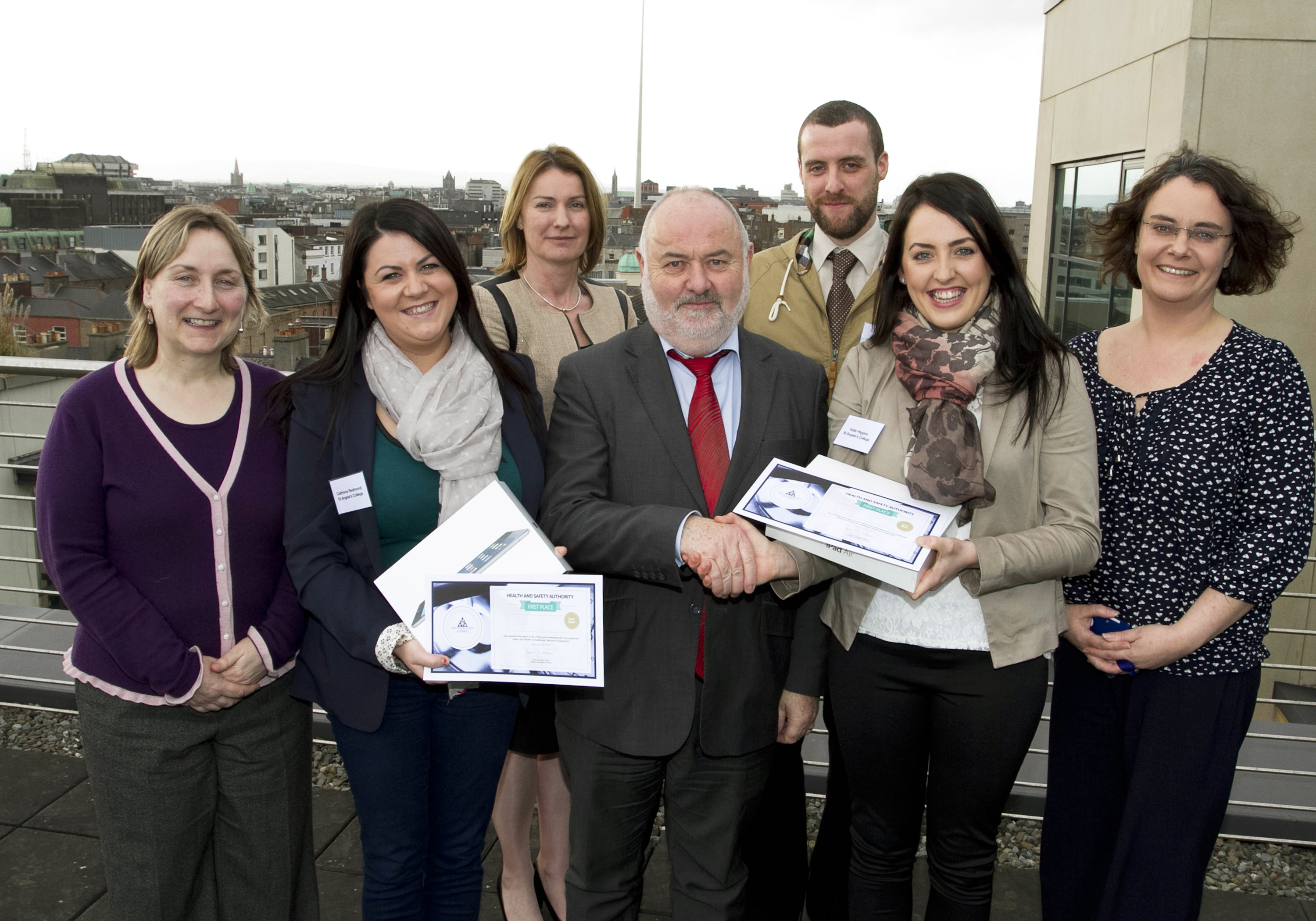 St Angela's College Sligo with HSA St Angela's College Sligo with HSA